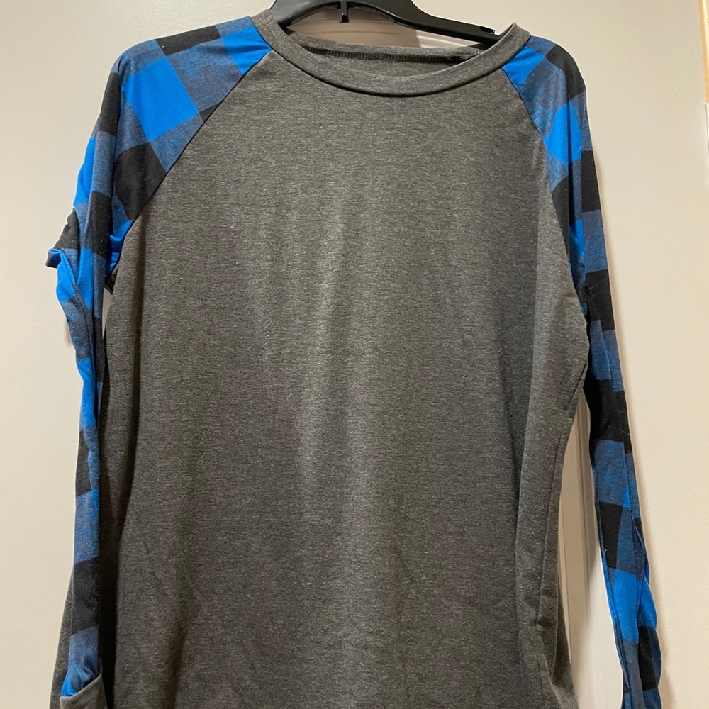Flannel long sleeve shirt- women’s XL